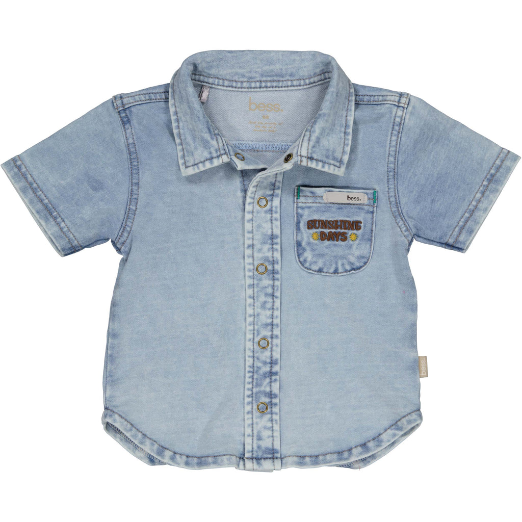 Bess Blouse Denim