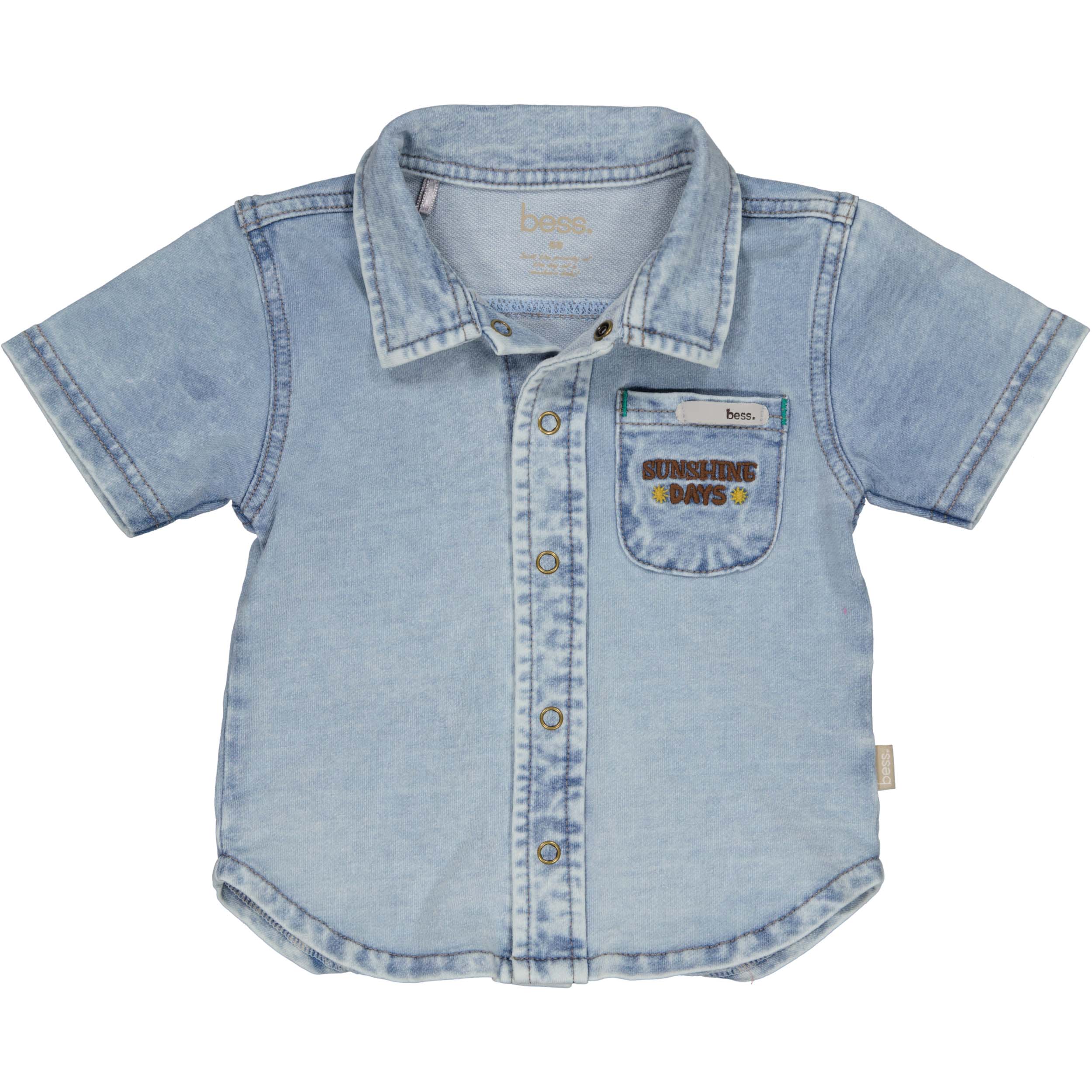 Bess Blouse Denim